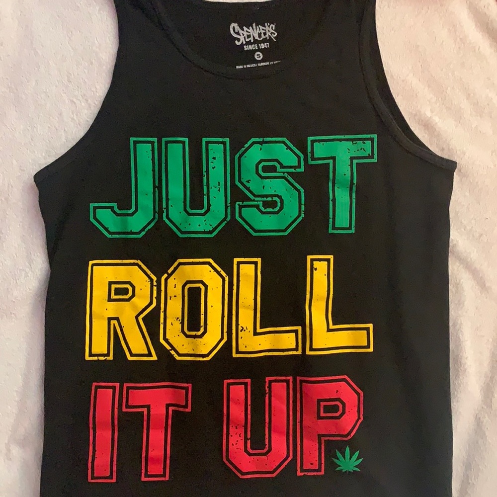 “Just roll up” tank top